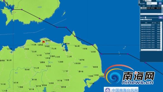 气象专家告诉你:威马逊是怎样登陆文昌翁田的