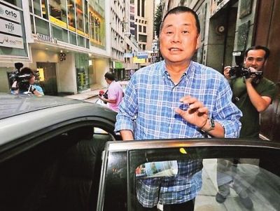 黎智英住宅被查 廉署调查银行账户