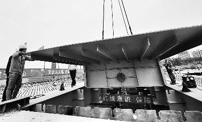 面子到了 景观大桥将亮相 位于通州北关大道