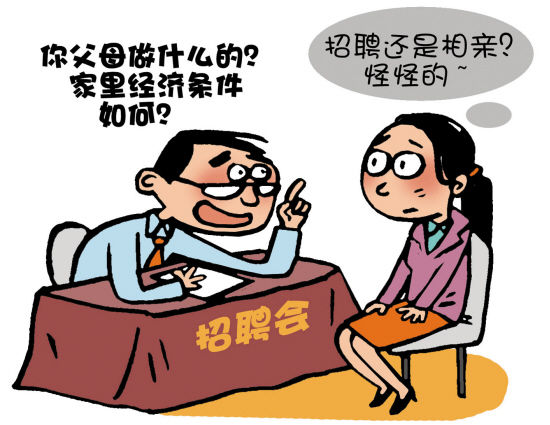Students interview frequently enterprise 'Cha Hukou'