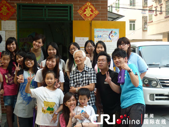 香港老社工徐祥龄先生:祝香港明天会更好(图)