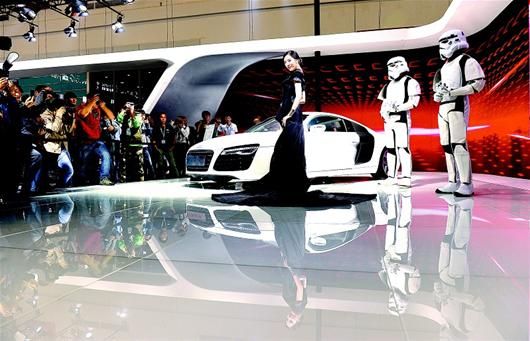 图文:第十四届武汉国际车展开幕