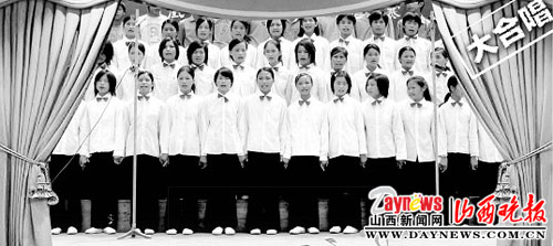 大家一起唱啊唱(图)