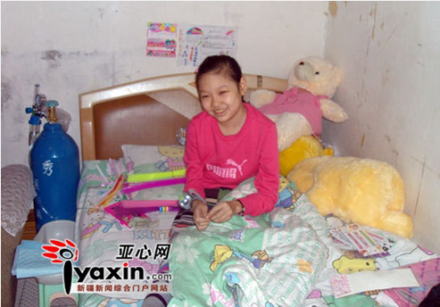 小女患心脏病曾5次病危热心人生发v小女联手福女孩图片