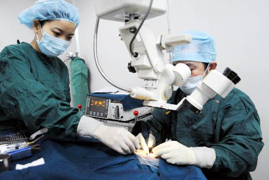 白内障贫困患者手术费全免