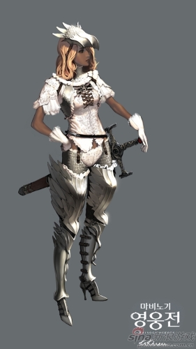 ������Ӣ�۴�����ұ��µľ�����Ů �������ڿ���