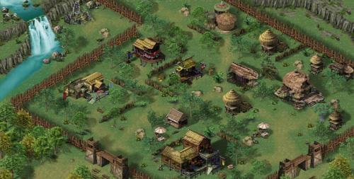 《魔刃OL》森林地圖場景