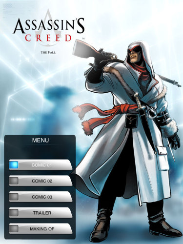 育碧iPad平台专属漫画《刺客信条:殒落》 育碧iPad平台专属漫画《刺客信条:殒落》