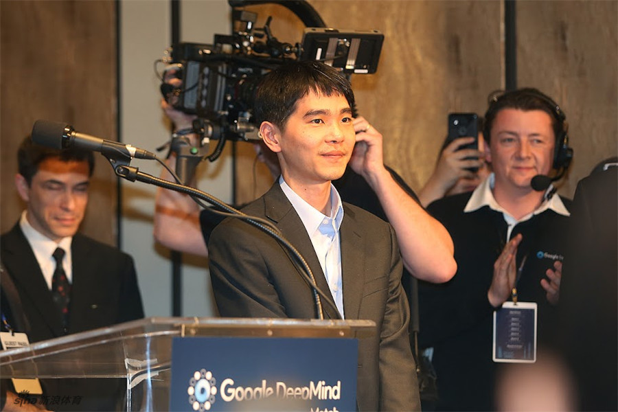  李世石 一胜令人族热泪盈眶_手机新浪网