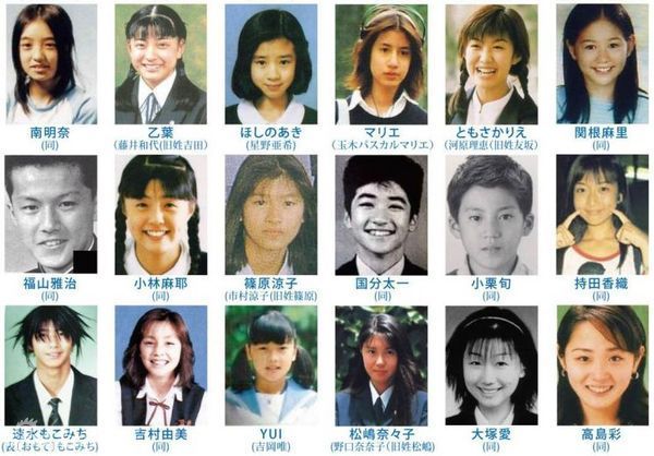 策划：日本当红明星学生照曝光 你认得出几个？