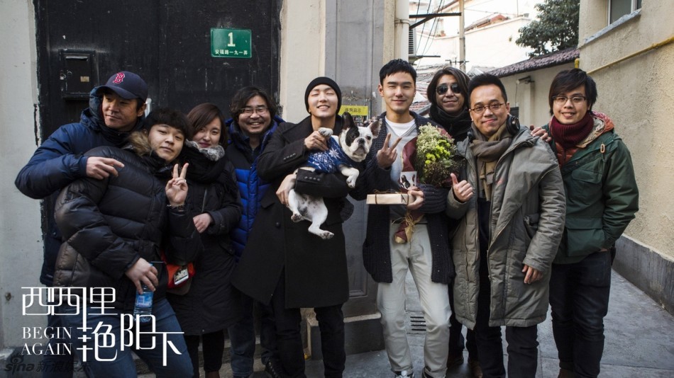 组图：阮经天《西西里》杀青 中韩暖男颜值交锋