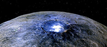 谷神星表面发现奇特亮斑：或是含盐水冰