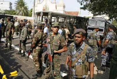 斯里兰卡首都发生爆炸事件致5死23伤(图)