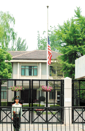 默哀时刻,世界感受中国(图)