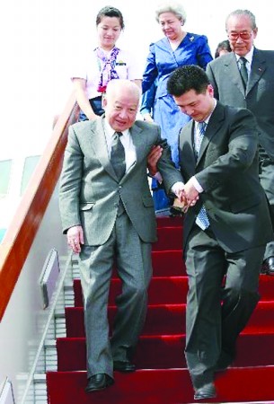 西哈努克“在中国有家”