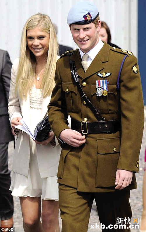 哈里王子三度被甩 女友将回南非当律师