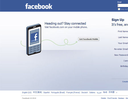 �����罻��վFacebook(����ͼ)