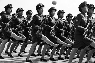 朝鲜国庆阅兵 未展示坦克等装备