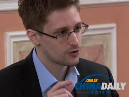 斯诺登在俄讲话视频曝光 巴西望其协助间谍案