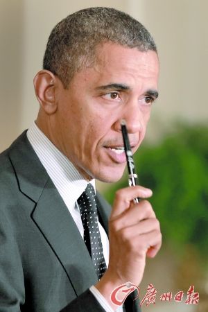 奥巴马"钢笔 电话" 寻求国会以外支持