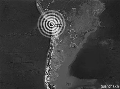 智利8.2级强震 无华人伤亡