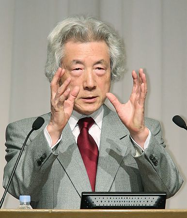 小泉纯一郎批安倍核电政策