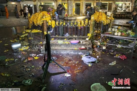 泰媒:曼谷爆炸案引爆点疑在摩托车与周边长椅