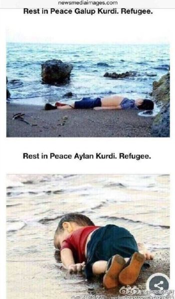 土耳其通讯社：叙利亚小难民照片没有做假土耳其难民