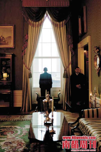 2009年3月26日，奥巴马在白宫中。