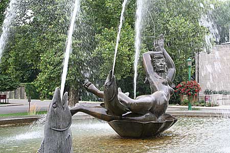 Showalter Fountain 