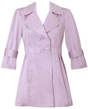 Aͷ A line trench coat