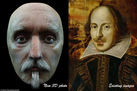 3d技术画出莎士比亚真实容貌 3d技术画出莎士比亚真实容貌