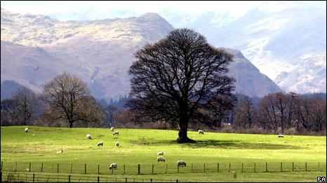 British countryside view