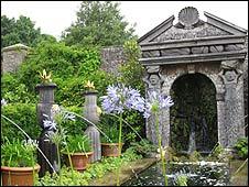 The gardens at Arundel Castle