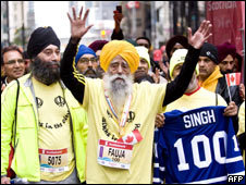 Fauja Singh, 100-year-old marathon runner