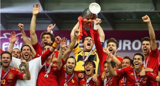 2012欧洲杯冠军西班牙队