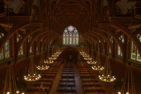 4. Annenberg Hall  Harvard University, Massachusetts ܱݹѧ The Great Hall of homework. ҵĳǡ