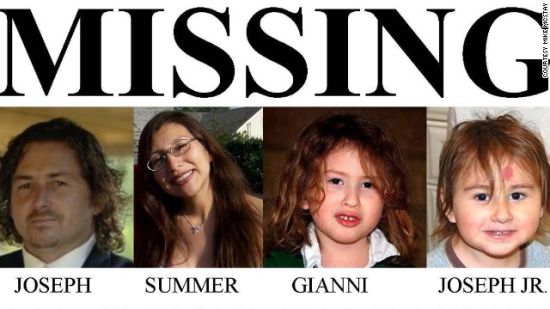 Joseph McStay; his wife, Summer; and their two children, Gianni and Joseph Mateo, have not been heard from since the night of February 4, 2010