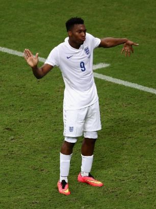 Daniel Sturridge shows off his best dance moves after equalizing versus Italy
