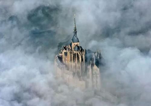Mont St. Michel, France 