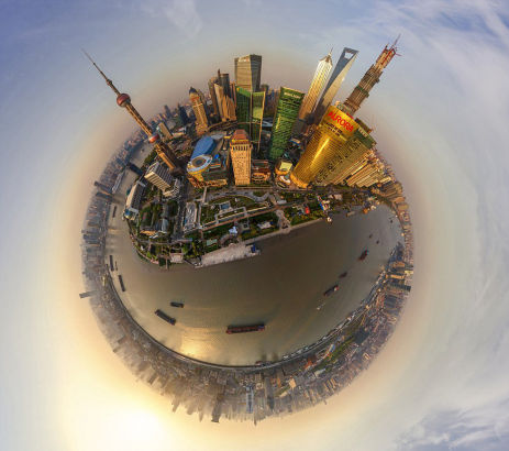 世界名城3d全景图:如魔幻气泡(组图)