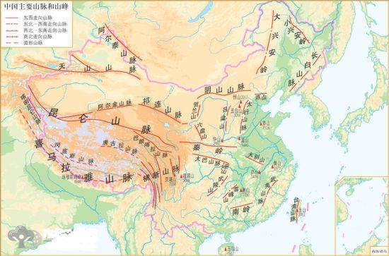 2015政法干警考试地理知识要点之中国地形
