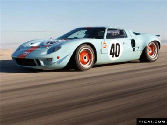 1968GT40 Gulf/Mirage Lightweight Racerܳ Ǯ$11,000,000 ŷȦ֮У˵ǿGT40ΪǴ˵ʱʤķôҶ۾أ