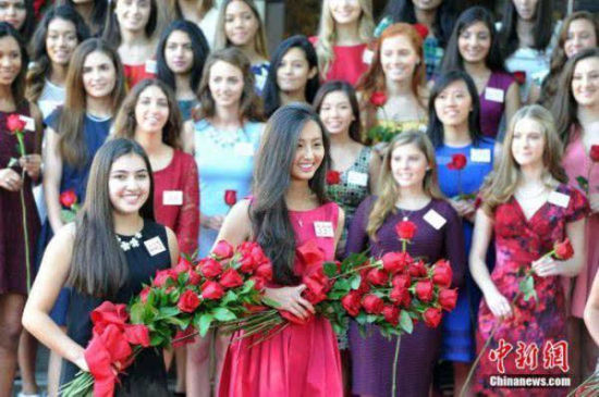 17岁华裔美高女孩入选美国玫瑰公主