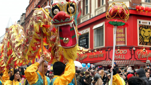 留学日记:在伦敦欢度中国新年_BBC
