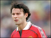 Ryan Giggs playing in 1998