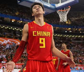 NBA中国五人英语考核:孙悦(组图)