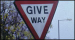 A Give Way sign