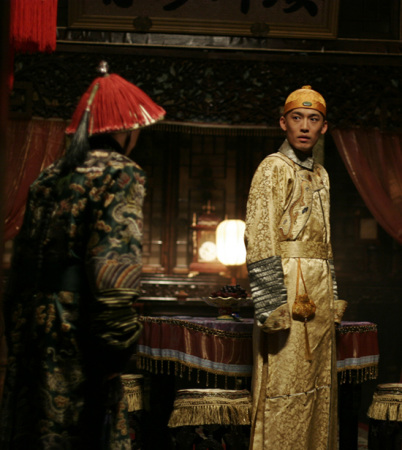 《苍穹之昴》掀高潮 张博演光绪不怕死