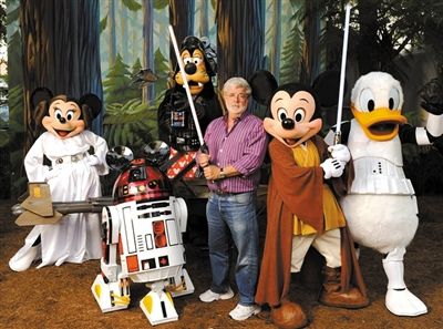 迪士尼收购卢卡斯影业 星球大战推新三部曲|迪